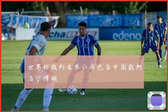 世界杯裁判名单公布包含中国裁判马宁傅明