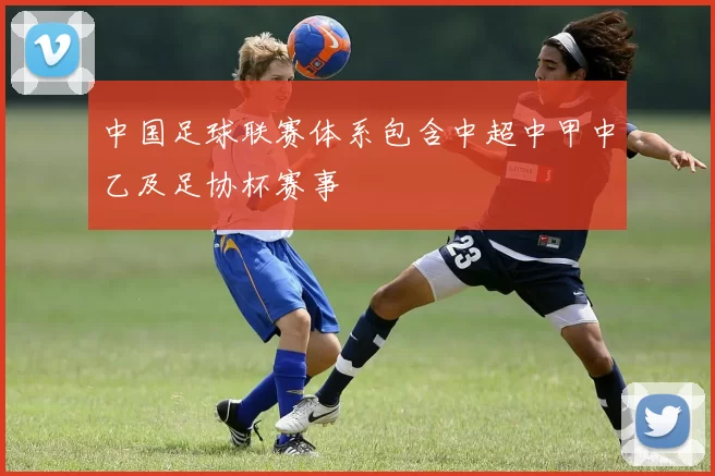 中国足球联赛体系包含中超中甲中乙及足协杯赛事